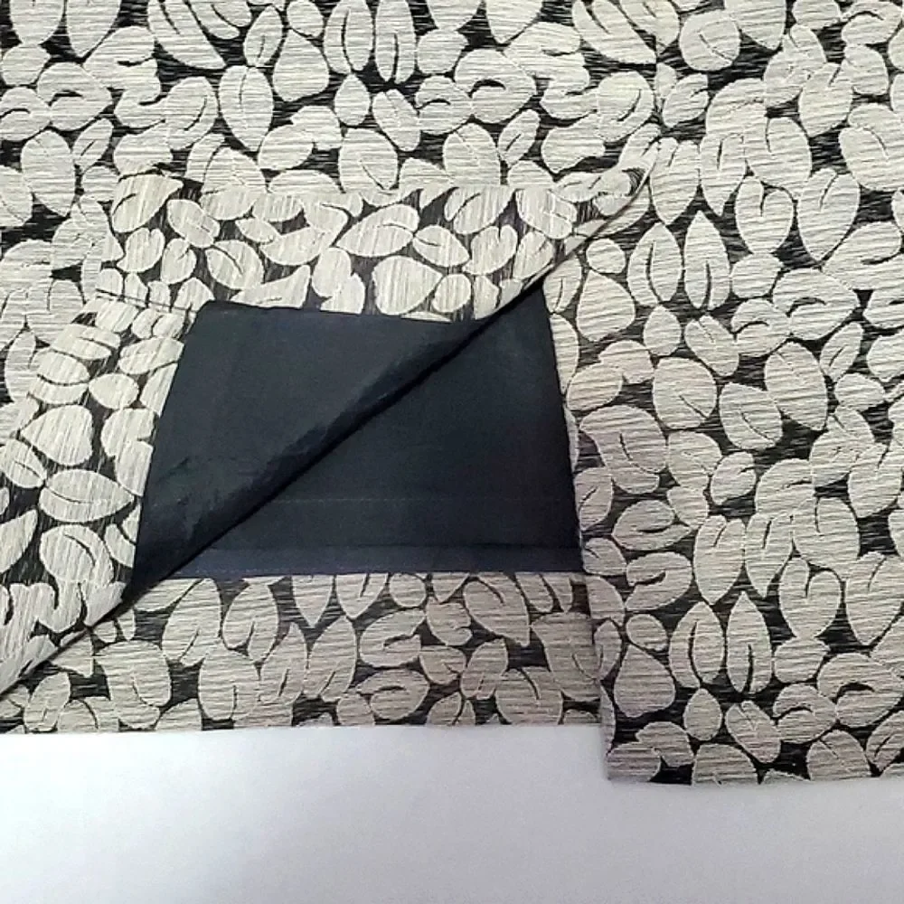 J. Crew Grayish Leaves Botanical Casual Career Pencil Mini Skirt 8